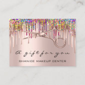 100 Certificat Cadeau Coiffeur Holographe Arc-en-c (Devant)