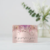 100 Certificat Cadeau Coiffeur Holographe Drips (Debout devant)