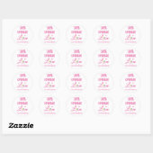100% Citaat Ambacht Artikelen Handgemaakt Ronde Sticker (Vel)