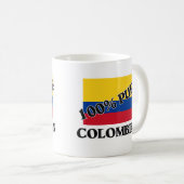 100 % COLOMBIAN KOFFIEMOK (Voorkant rechts)