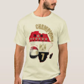100% coton bio Egypte 2010 T-shirt Champions (Devant)
