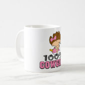 100% Cowgirl Koffiemok (Voorkant links)