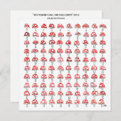 100 dagen, 100 champignons bedankkaart (Voorkant / Achterkant)