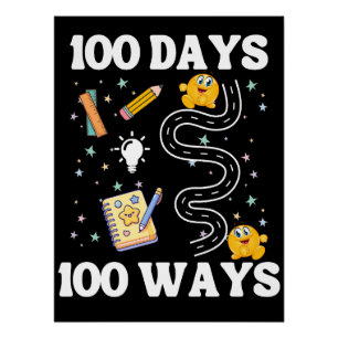 100 dagen 100 manieren perfect poster