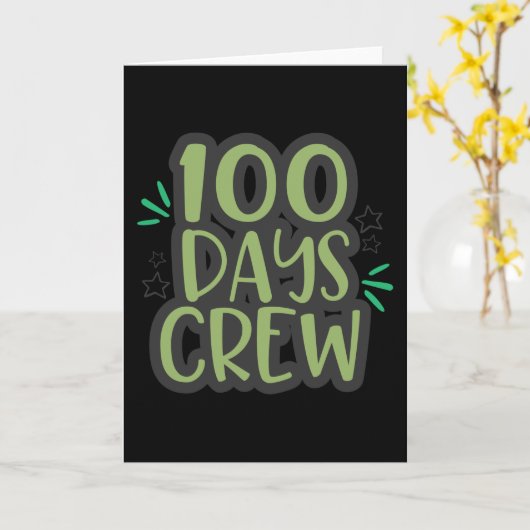 100 dagen bemanning kaart (Gele Bloem)