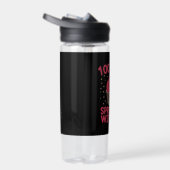 100 dagen bestrooid met leuke cupcake school meisj waterfles (Rechts)