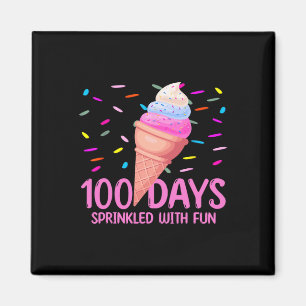 100 dagen bestrooid met leuke ijs 100e dag van magneet