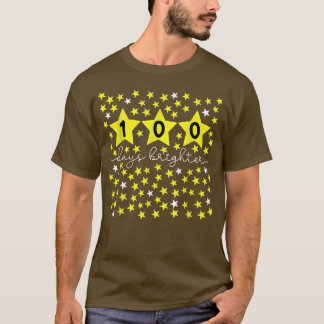 100 dagen Brichtere sterren 100e dag schoolgeld T-shirt