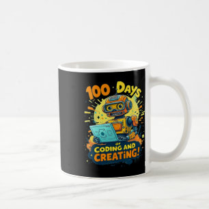 100 dagen codering en Creëer robot 100 dagen S Koffiemok