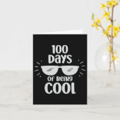 100 dagen cool zijn 1 kaart (Gele Bloem)