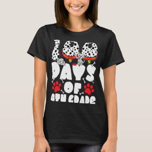 100 dagen Dalmatische hond van de vierde klas Kind T-shirt