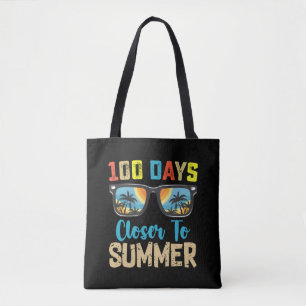 100 dagen dichter bij de zomervakantieschool draagtas