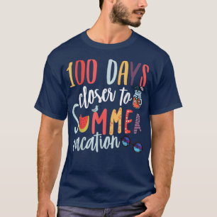 100 dagen dichter bij zomervakantie T-Shirt