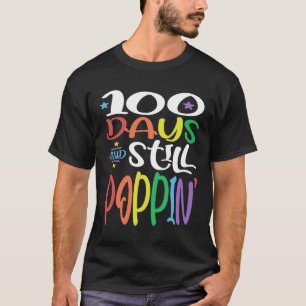 100 dagen en 100e dag nog steeds papaveren t-shirt