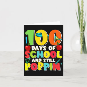 100 dagen en nog poppin Kinder kostuum 100e dag o Kaart