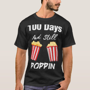 100 dagen en nog steeds papaver Kinderen 100e dag T-shirt