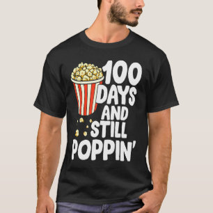 100 dagen en nog steeds papaver Kinderen 100e dag T-shirt