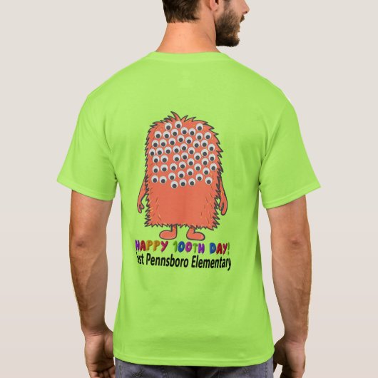 100 dagen - EPE T-shirt (Achterkant)