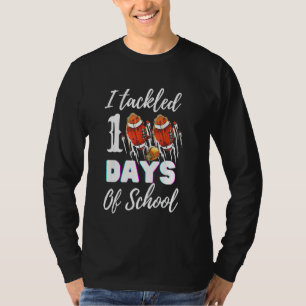 100 dagen Football jongen 100e dag T-shirt