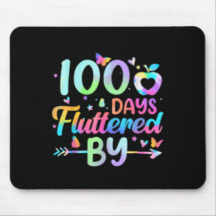 100 dagen gefladder door - 100ste schooldag muismat