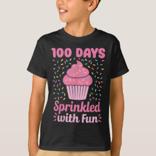 100 dagen gesponnen met vun taart 100e dag van S T-shirt