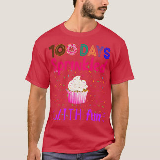 100 dagen gestrooid met grappige 100 dagen scho t-shirt