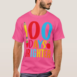 100 dagen helderder gelukkig 100ste dag van Prek 1 T-shirt
