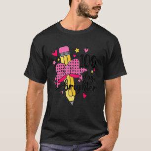 100 Dagen Helderder Potlood Leraar Student 100 Dag T-shirt