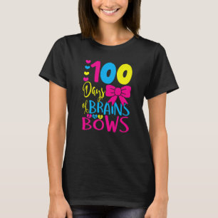 100 dagen hersenen en koeien 100 dagen schoolkoor t-shirt