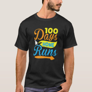 100 dagen Home start de Funny Student Teacher Prem T-shirt
