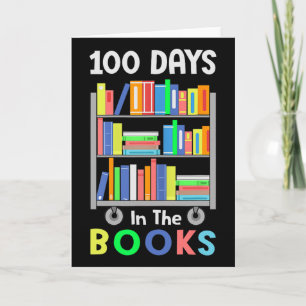 100 Dagen In De Boeken Lezen Bibliothecaris Leraar Kaart