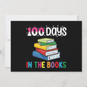 100 dagen in de boeken school lezen bibliothecaris kaart