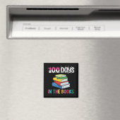 100 dagen in de boeken Schoolbibliothecaris Magneet (Insitu (Vaatwasser))