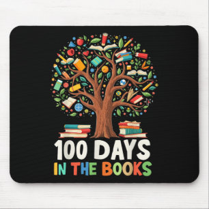 100 dagen in de boeken Voorleesleraar 100e dag Muismat