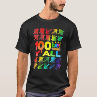 100 Dagen Jullie Slimmer Gelukkige 100e Dag Van Sc T-shirt