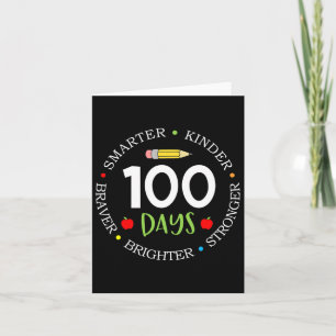 100 dagen Kinder groeivertraging van het lerarente Kaart