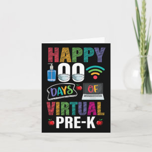 100 dagen Kinder lerarenstudent Kaart