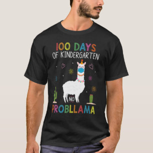 100 dagen kinderarts geen probllama masker Q T-shirt