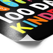 100 dagen Kindergarten Foto Afdruk (Hoek)