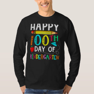 100 dagen kinderopvang 100e schooldag t-shirt