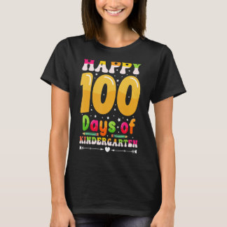 100 dagen kindertuin 100e schooldag t-shirt