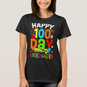 100 dagen kinderverzorging Kinder klinken 100e dag T-shirt