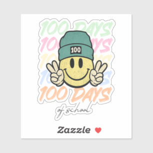 100 dagen klas, honderd dagen klas sticker