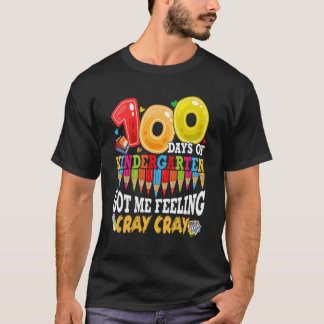 100 dagen kleuterschool maakten me helemaal gek t-shirt