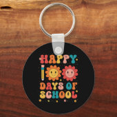 100 dagen klusjesleraar 100e schooldag sleutelhanger (Voorkant)