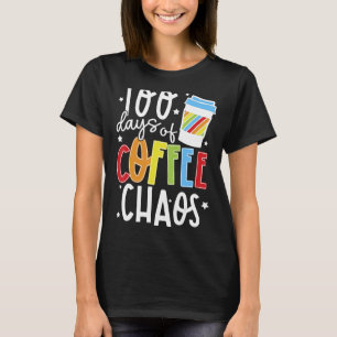 100 dagen koffie en chaos, 100 dagen na Schoo T-shirt