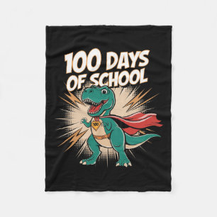 100 dagen leraar Dido Hero 100ste dag Fleece Deken