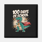 100 dagen leraar Dido Hero 100ste dag Magneet (Voorkant)