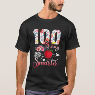 100 dagen leraar schoolmeisjes 100 dagen per dag t-shirt