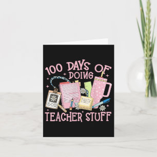 100 dagen lerarenwerk doen 100ste dag van de kaart